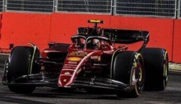 F.1 GP SINGAPORE Un venerdì rosso Ferrari con Sainz davanti a Leclerc