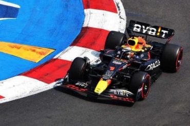 F.1 GP MESSICO Verstappen 14 vittoria su Hamilton e Perez Ferrari a un minuto