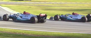 F.1 GP BRASILE Russell vince la sprint su Sainz e Hamilton