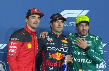 F.1 GP ARABIA SAUDITA Perez in pole su Leclerc e Alonso Verstappen Ko