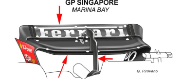 F.1 GP SINGAPORE Ecco l'ala che ha fatto volare la Ferrari in pole