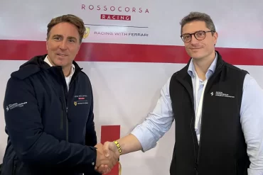 Andrea Zadra, CEO di Rossocorsa Racing ed Ettore Gattolin, Dilawri sVice President of US Operations
