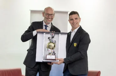 AUTOMOBILE CLUB MILANO PREMIA IL CAMPIONE DEL MONDO WEC ALESSANDRO PIER GUIDI Premiazione 1