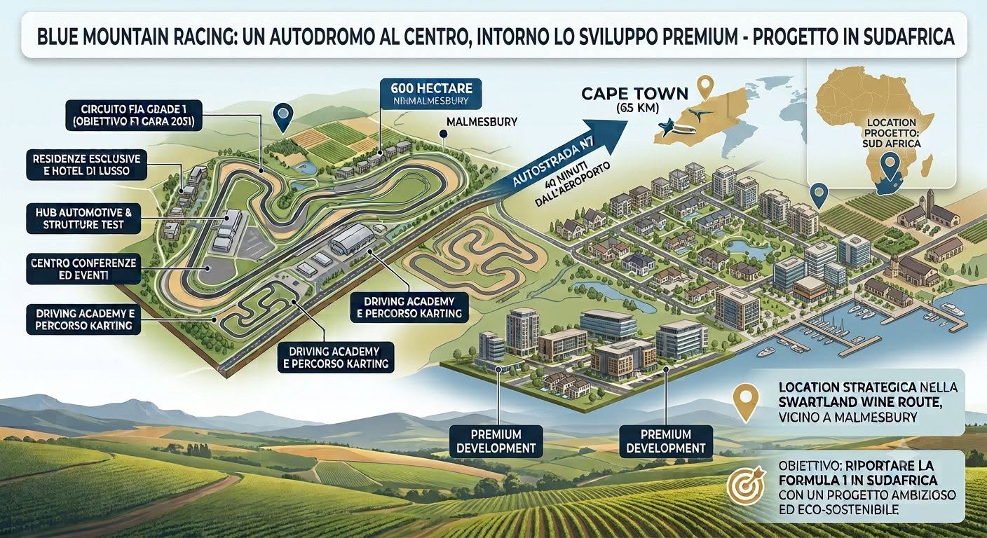 F.1 Torna il GP del Sudafrica ma non sarà Kyalami ecco dove e chi lo sta organizzando